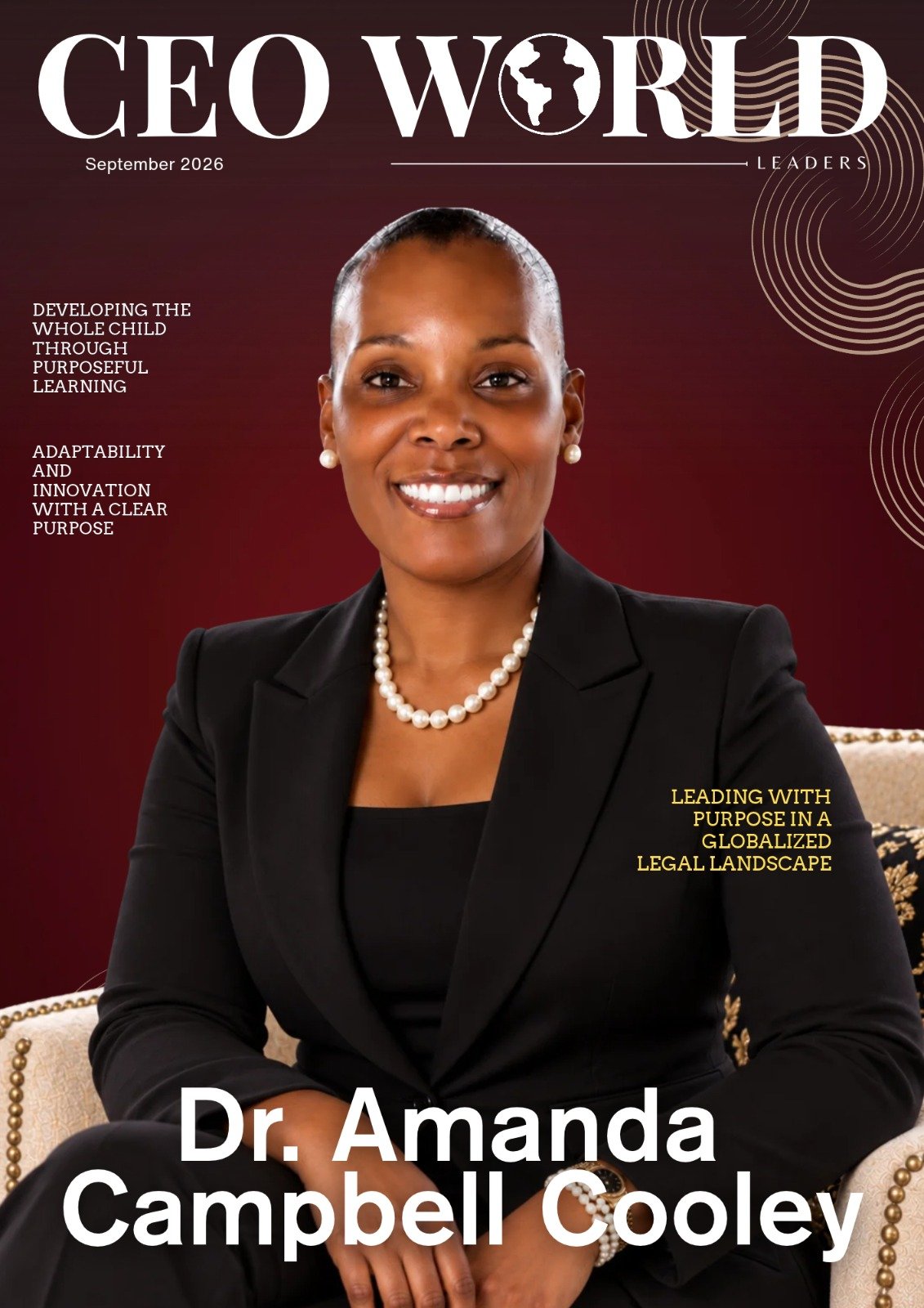 The Most Outstanding Leader Transforming Young Lives Through Education & Opportunity – 2026